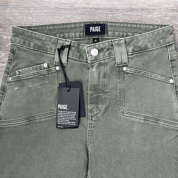 Paige Cindy High Rise Striaght Ankle Jeans - Picture 3 of 5